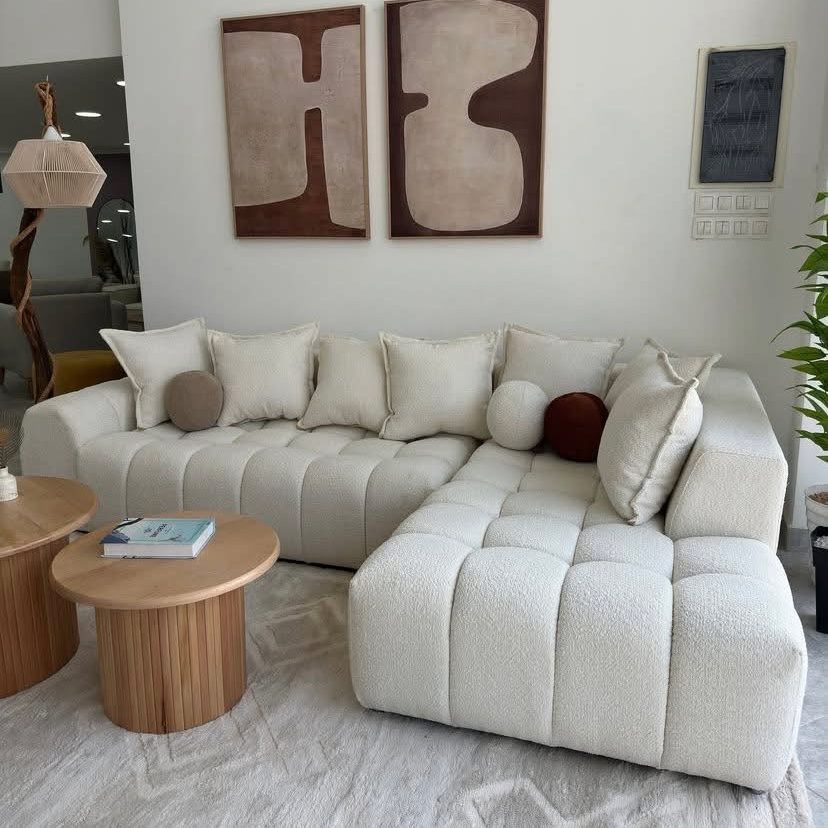Sofa bouclette